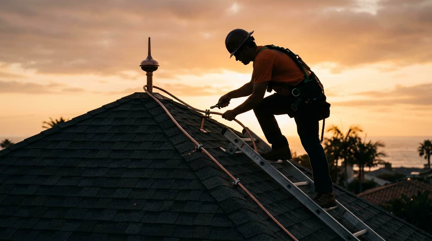 Lightning Protection Install or Repair — Browns Electrical Repair Inc